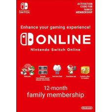Nintendo Switch Online 12 Months Family Membership UK Nintendo Switch Online 12 Months Family Membership UK