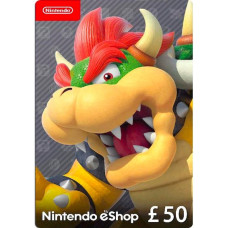 Nintendo eShop £50 card (UK) (50 GBP) Nintendo eShop £50 card (UK) (50 GBP)